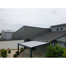 Breite: 3,00 m | TCC Terrassenüberdachung mit Stegplatten (Tiefe wählbar)