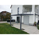 Breite: 6,00 m | TCC Terrassenüberdachung mit VSG–Glas 8,76 mm (Tiefe wählbar)